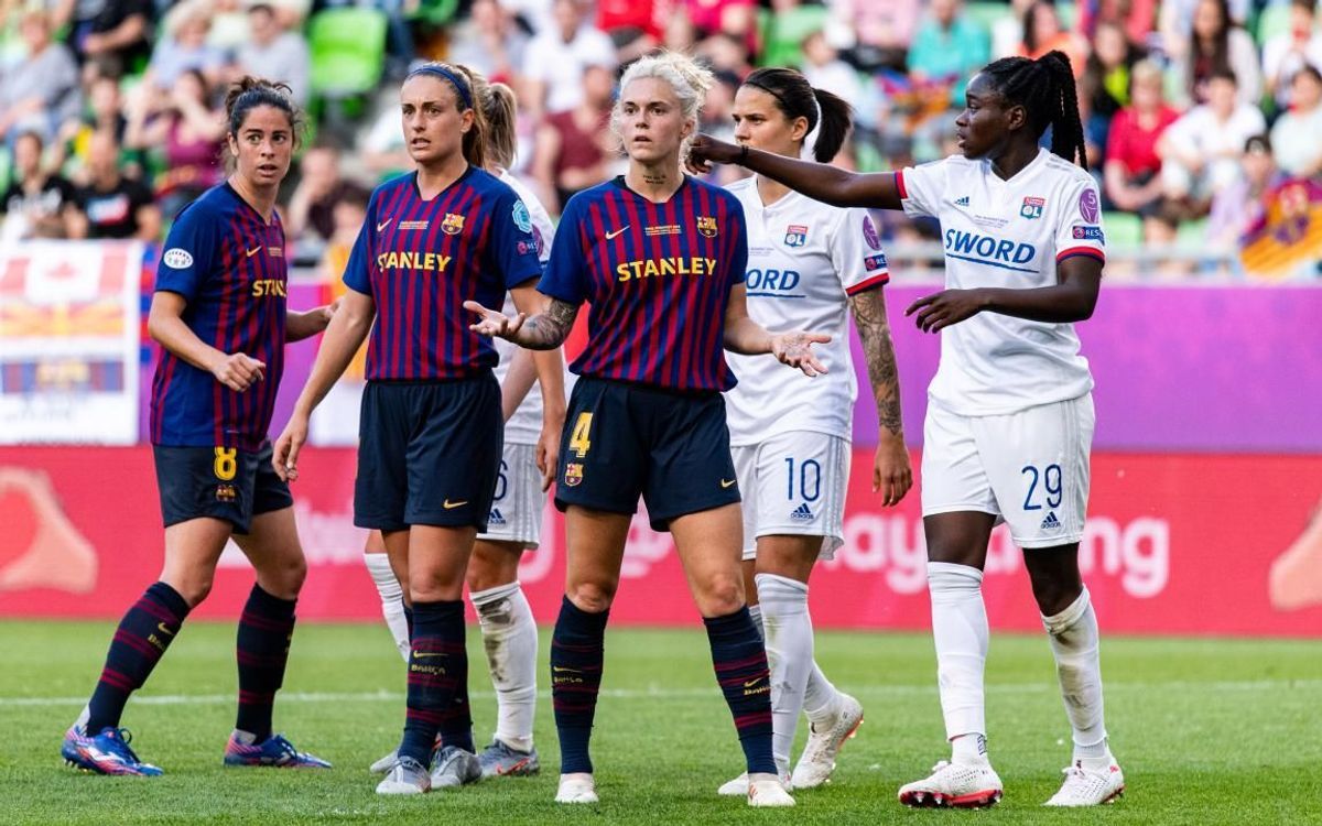 L'Olympique de Lió va ser superior. Foto: fcbarcelona.cat
