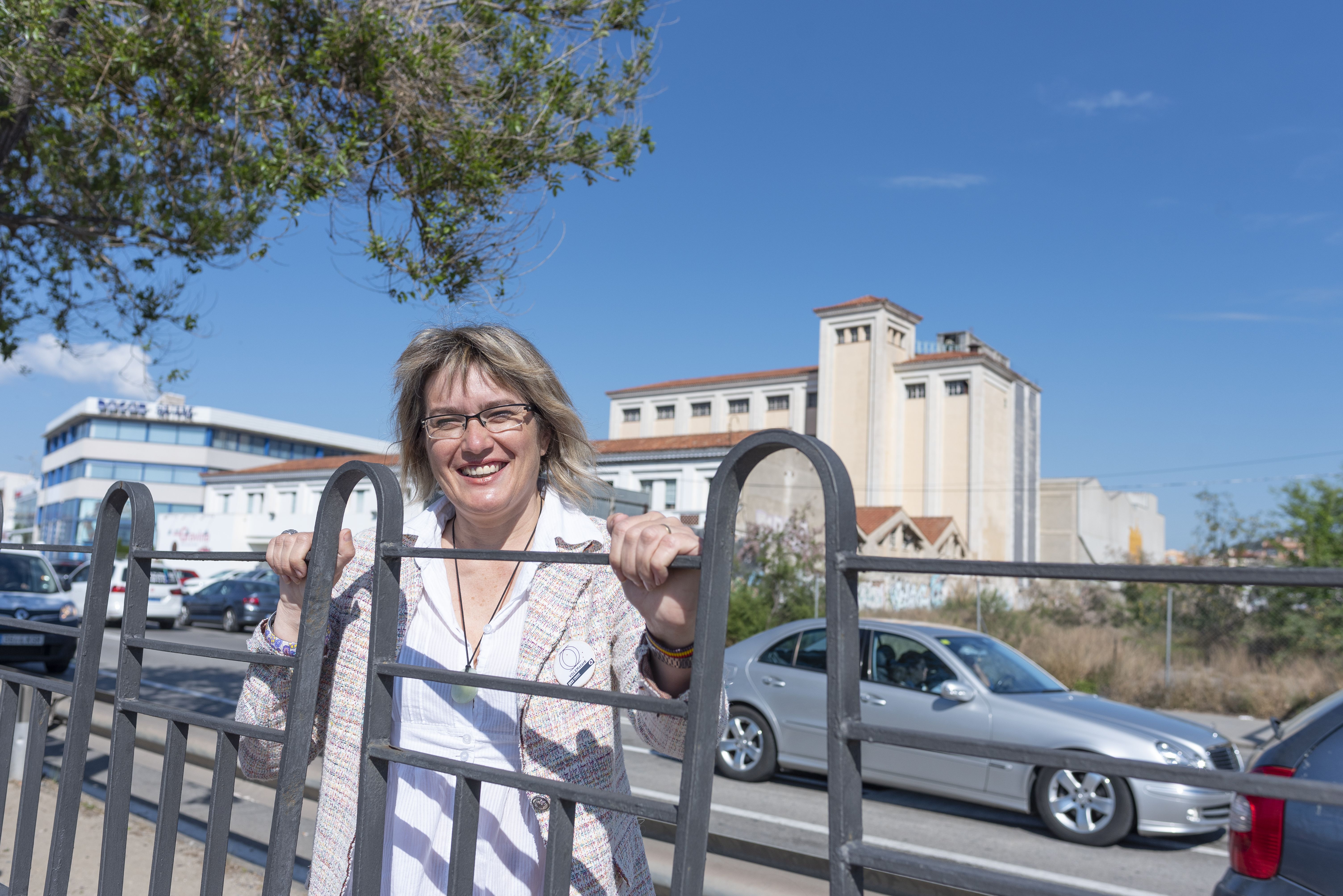 Montse Moron a la Farinera de la Ronda Barceló. Foto: R. Gallofré