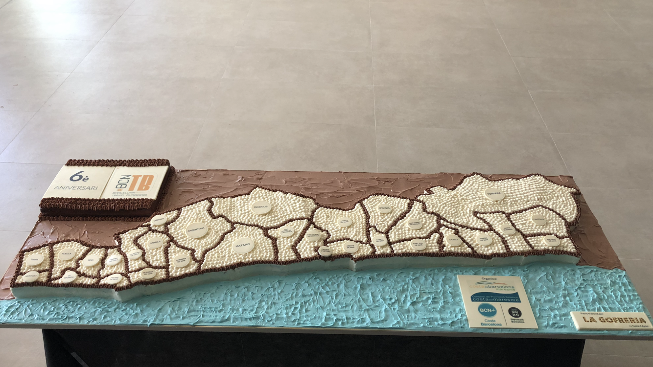 Imatge del pastís. Foto: La Gofreria