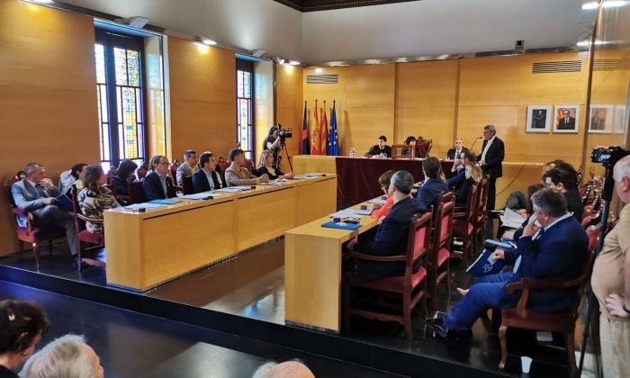 Ple elecció d'alcalde Ajuntament de Mataró. Foto: R.G.