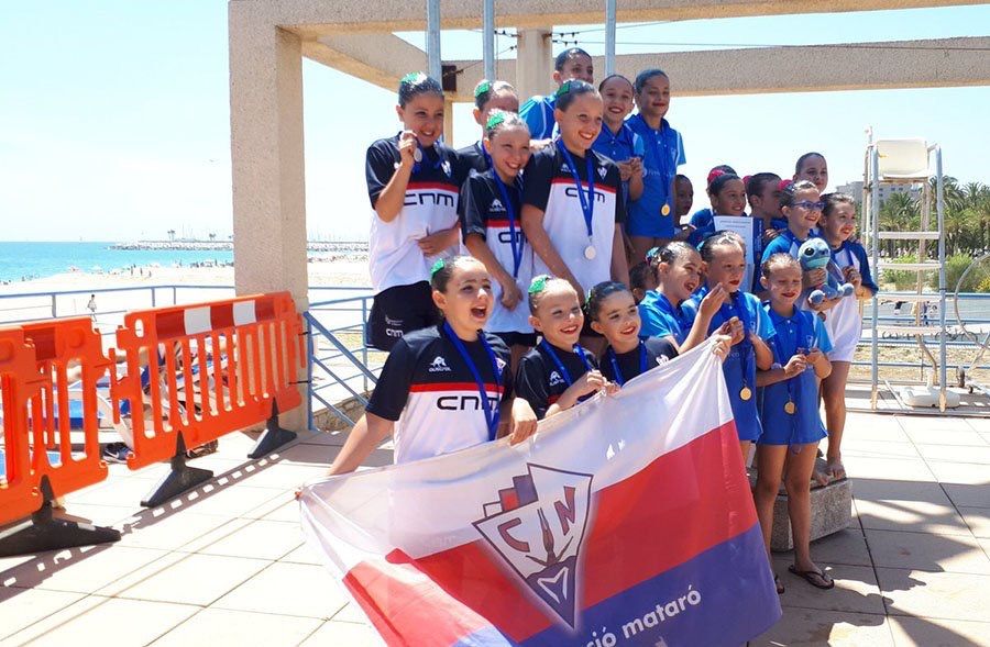 Lo Centro Natación Mataró fue el escenario del campeonato. Foto: CN Mataró.