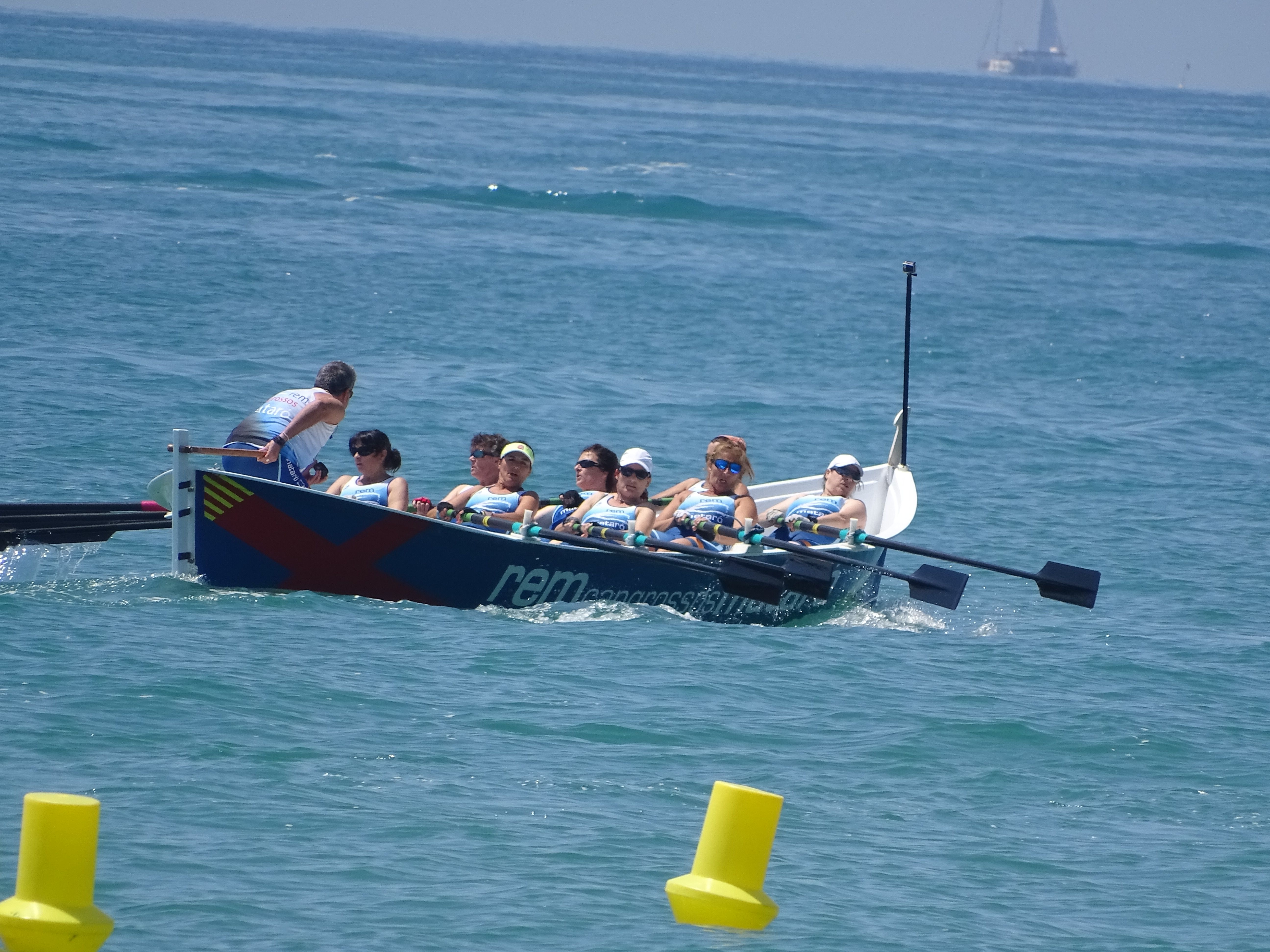 Una imatge de la regata. Foto: Albert Corts.