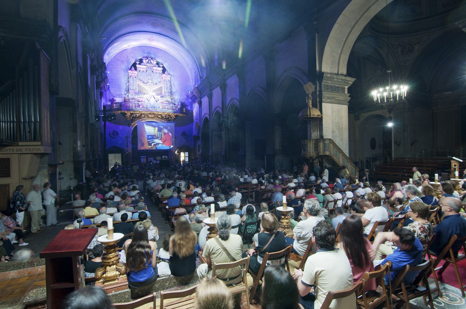 Concierto de órgano en Santa Maria