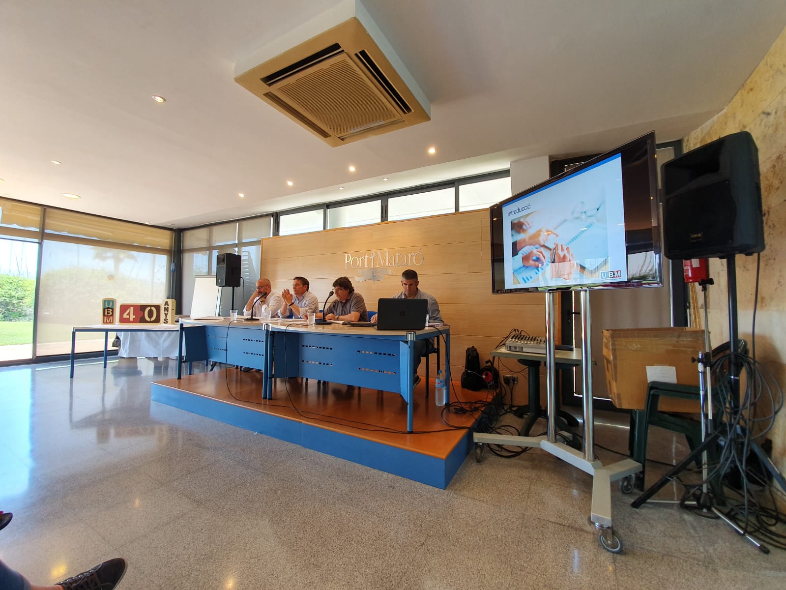 Un instant de l'assemblea.