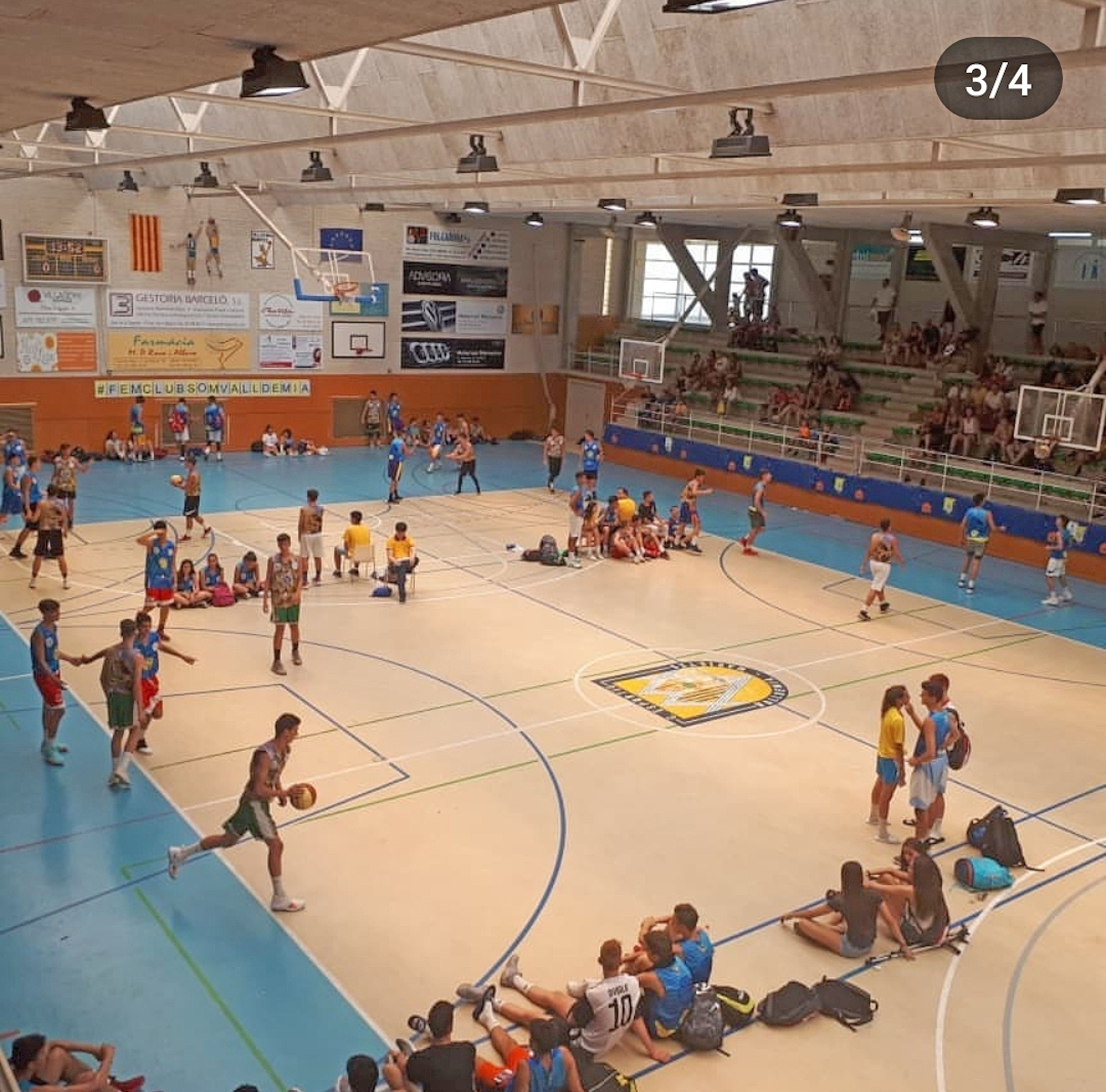 3x3 Bàsquet a Valldemia, en la edición de 2018