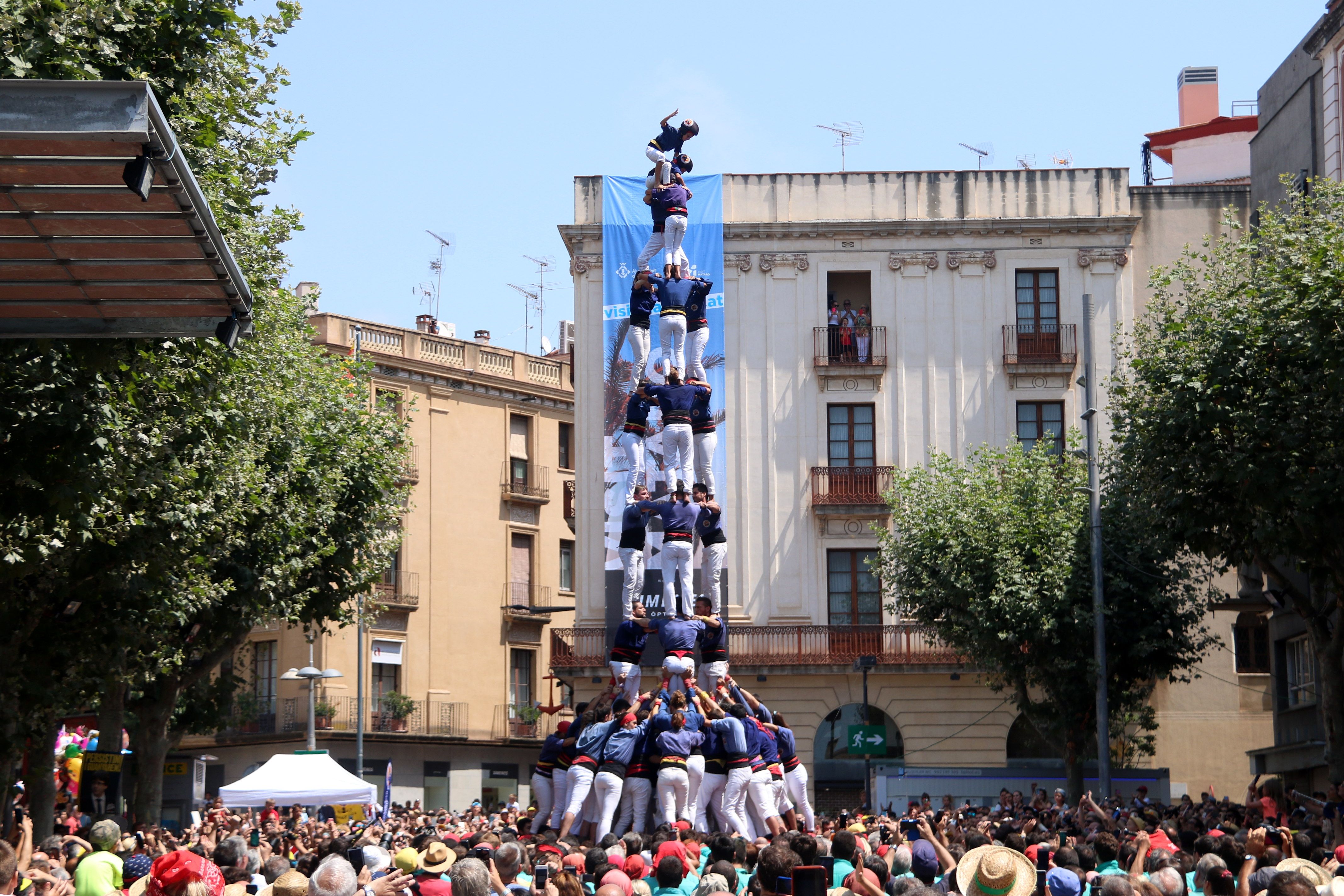 El 3 de 9 dels Capgrossos. Foto: ACN