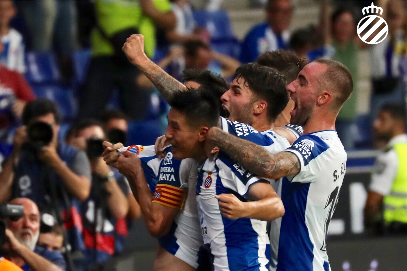 L'Espanyol va guanyar el partit d'anada per 3 a 1. Foto: rcdespanyol.com