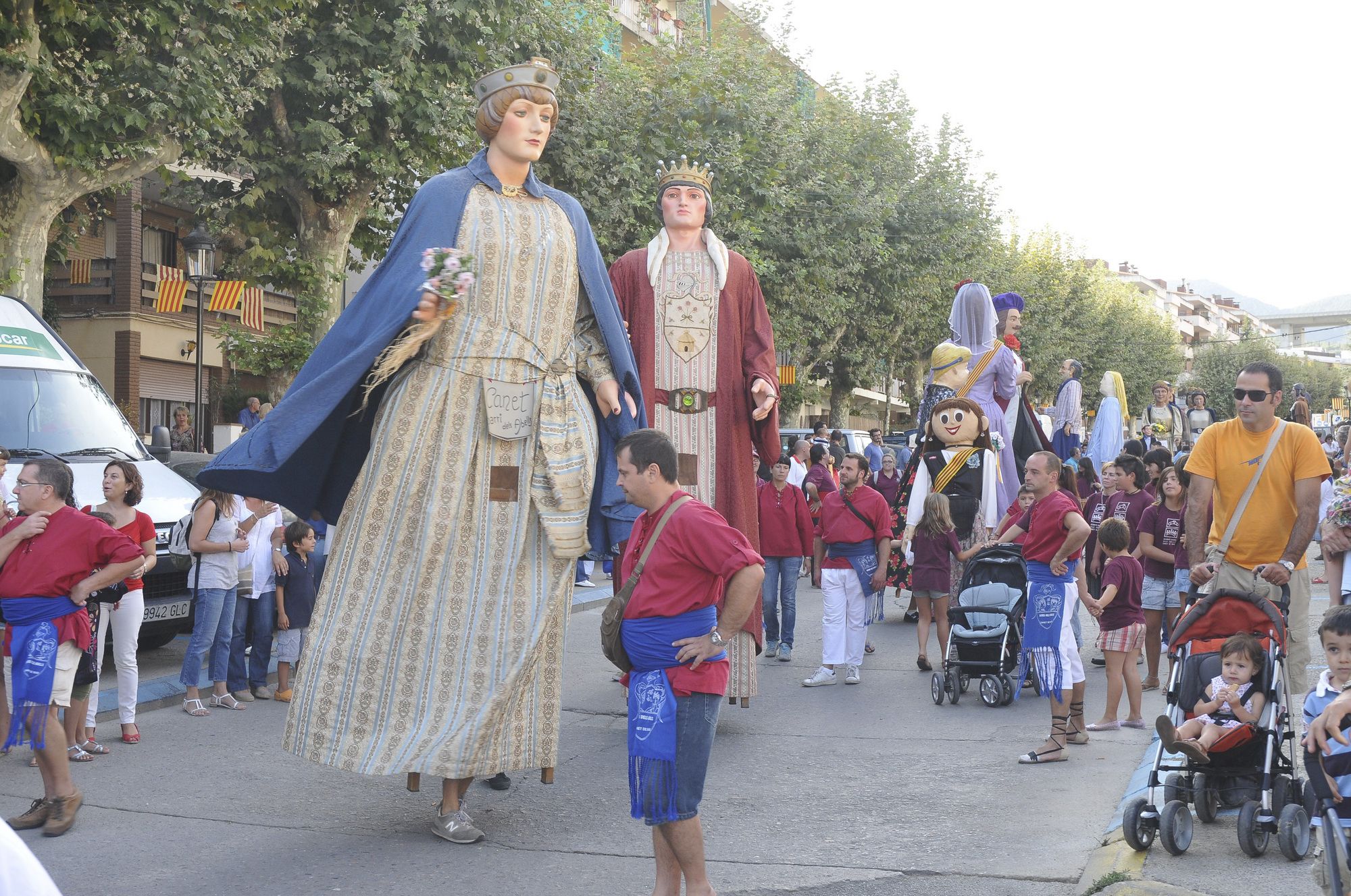 Els gegants de Caldes sortiran dissabte a la tarda | R. G. 