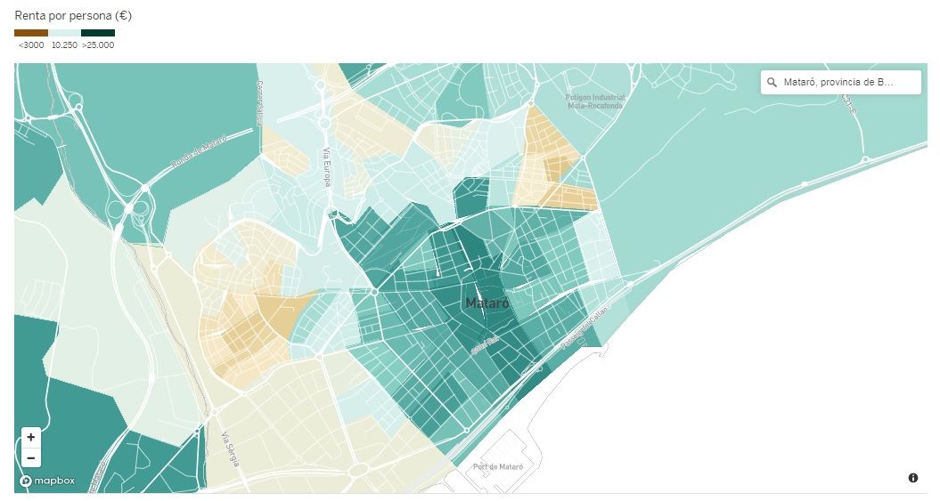 mapa renda mataro elpais