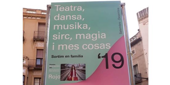 Un cartell de la campanya