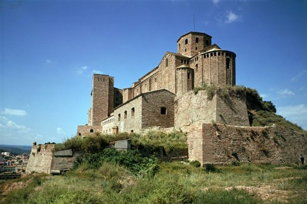 El castell de Cardona El castell de Cardona