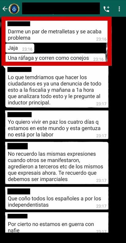 captura del chat policias locales mataro 1571990368348