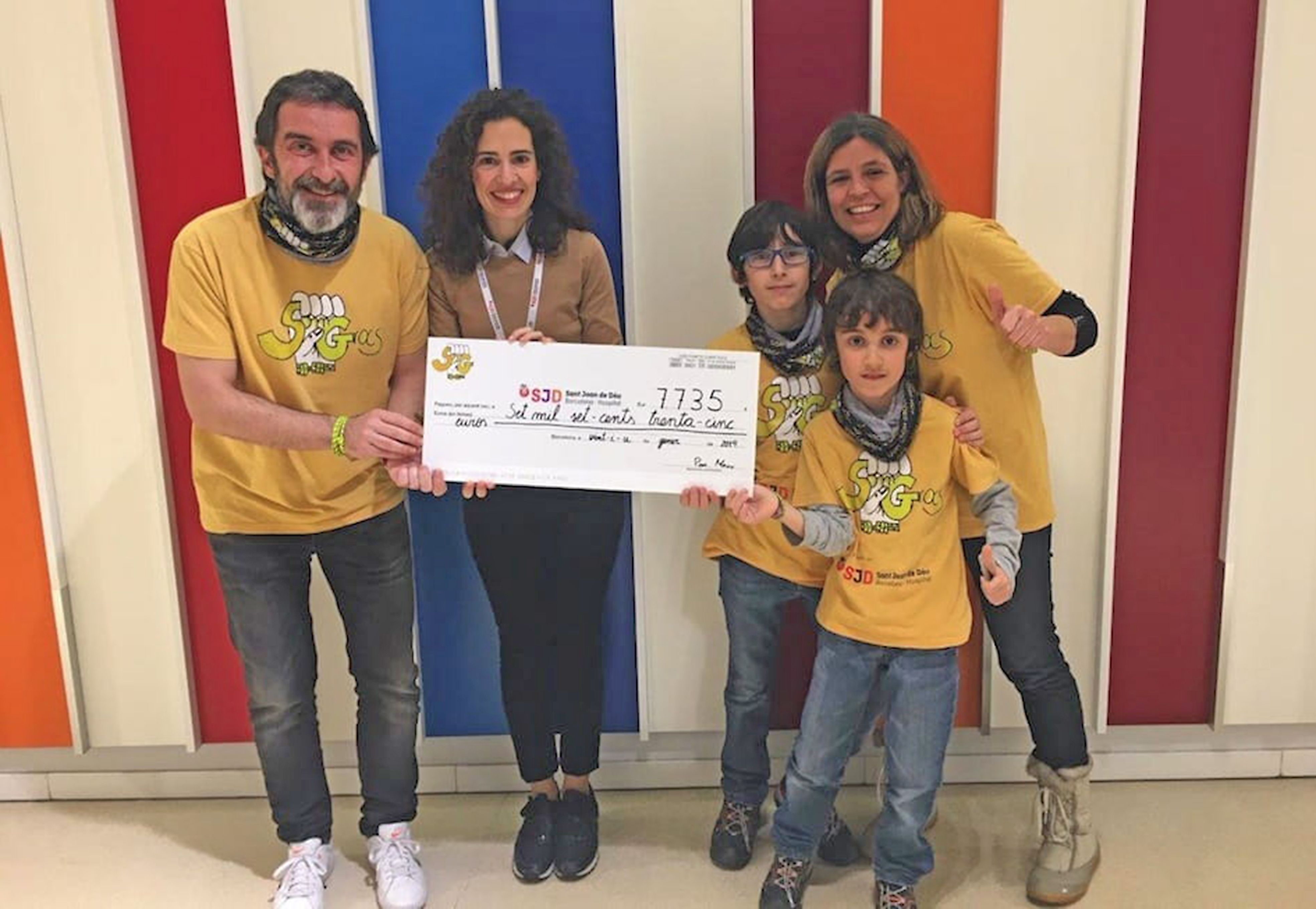 Una acció de la capmanya Som Grocs Pau