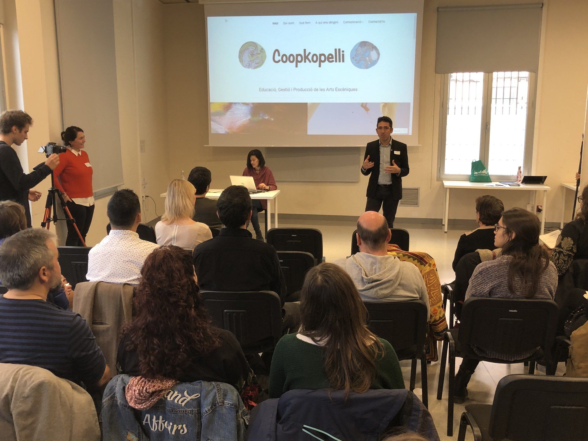 Sessió de cloenda d'aquesta edició del projecte. Foto: Ajuntament