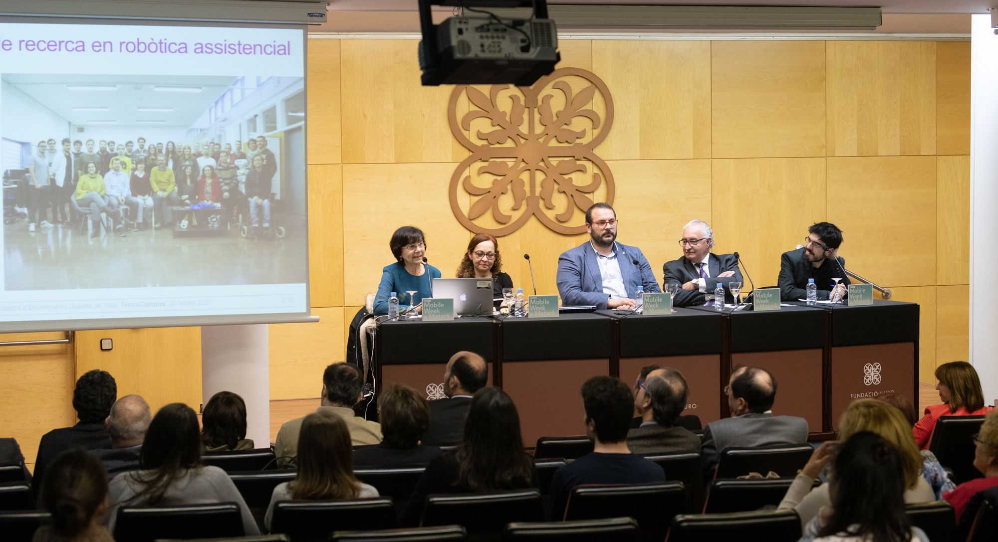 Presentación de la Cátedra de Envejecimiento y Calidad de Vida. Foto: R. Gallofré
