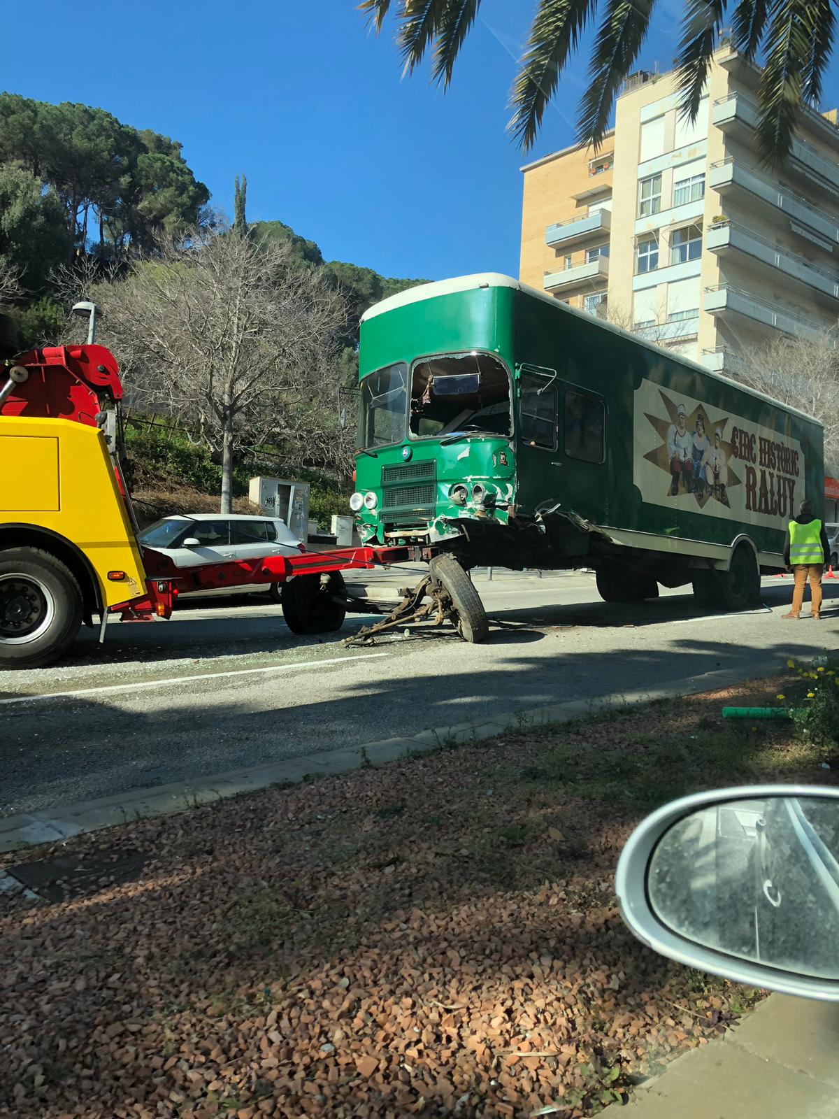 Una imagen del estado del camión. Foto: cedida