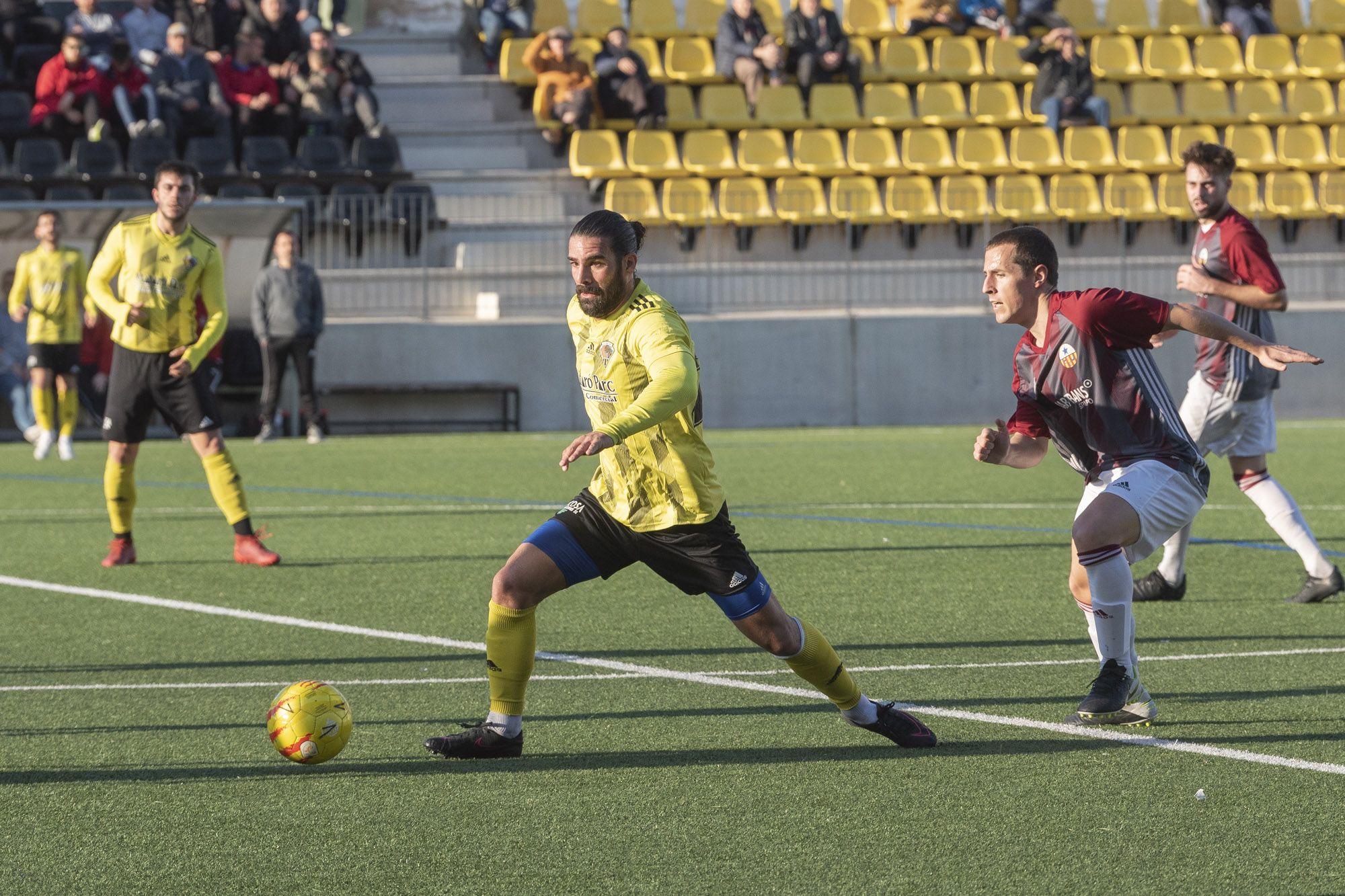 Futbol CE Mataró - CD Júpiter. Foto: R.Gallofré