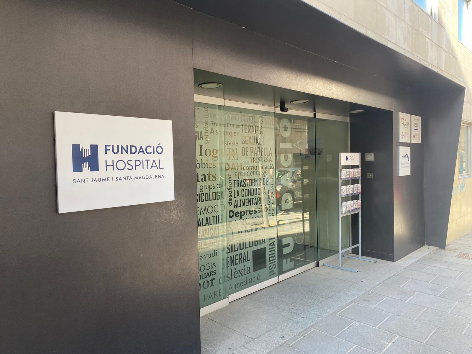 Fachada de la Fundación Hospital. Foto: cedida