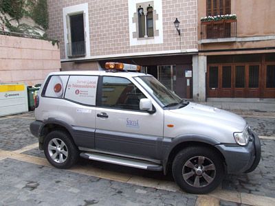 Una imatge de la Unitat mòbil de teleassistència