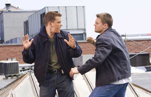 Matt Damon y Leonardo DiCaprio a 'Infiltrados' Matt Damon y Leonardo DiCaprio a 'Infiltrados'