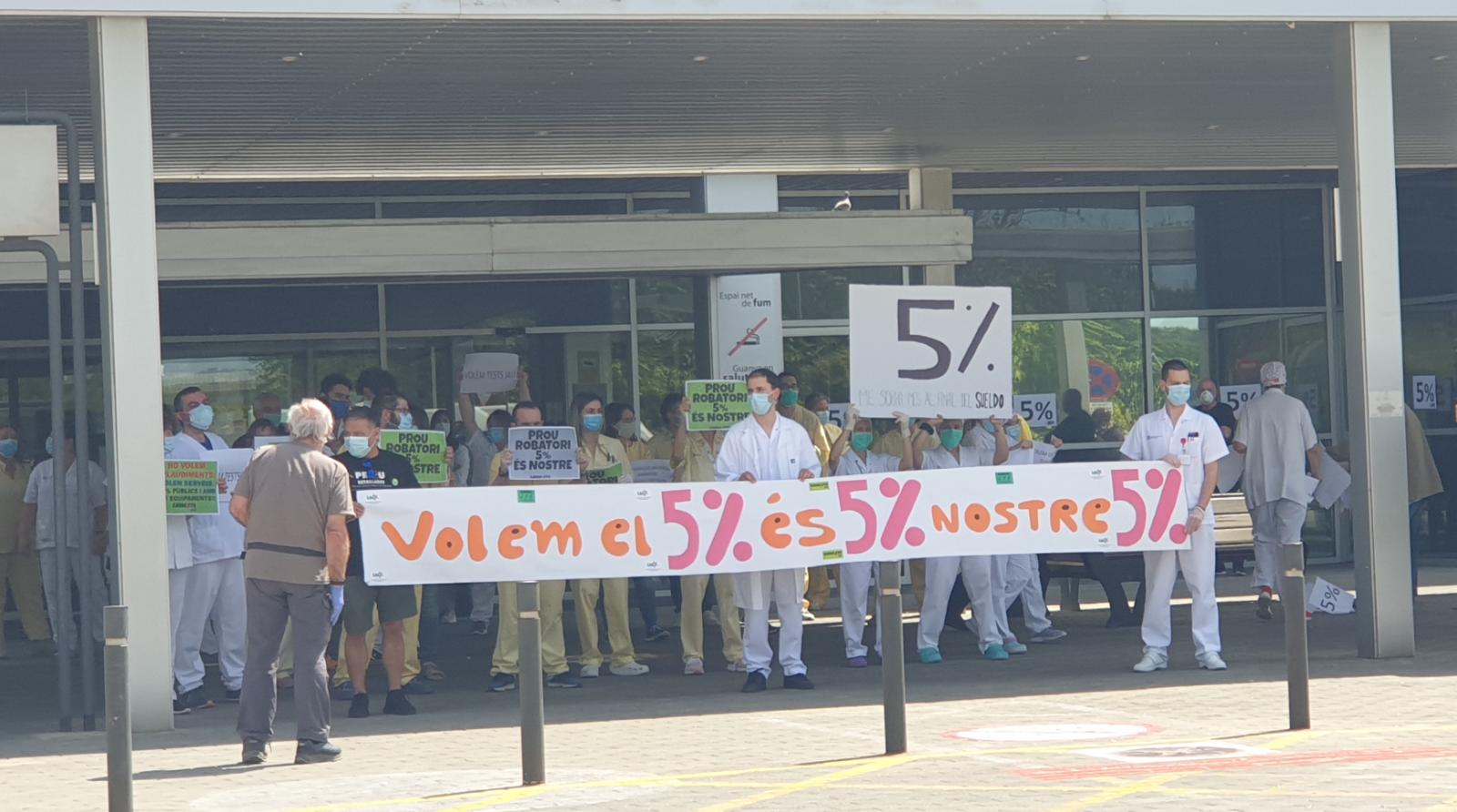 Imagen de la protesta. Foto: Raúl Yeste