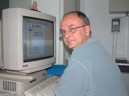 El periodista mataroní Manuel Cuyàs El periodista mataroní Manuel Cuyàs