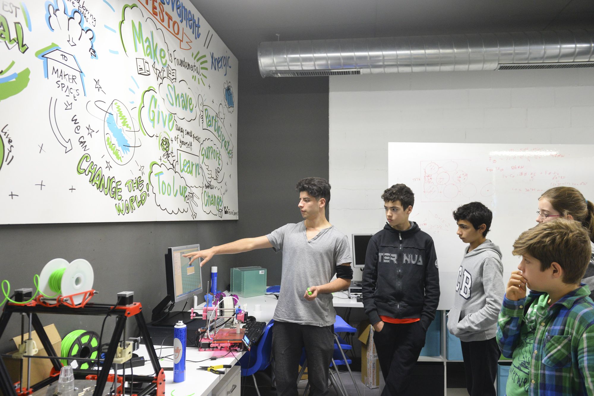 El Campus Xnergic, un dels casals d'estiu a Mataró, en una imatge d'arxiu. Foto: R.Gallofré