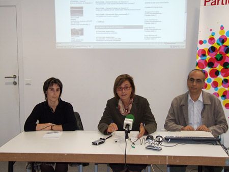 Cuscó, acompañada por Coral Mas y Xavier Fabré