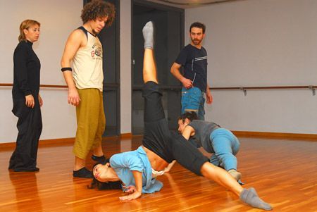 Un momento del ensayo Un momento del ensayo