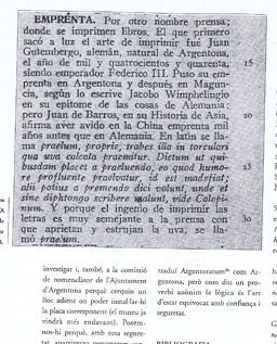 Página de la edición de Riquer del libro de Covarrubias Página de la edición de Riquer del libro de Covarrubias