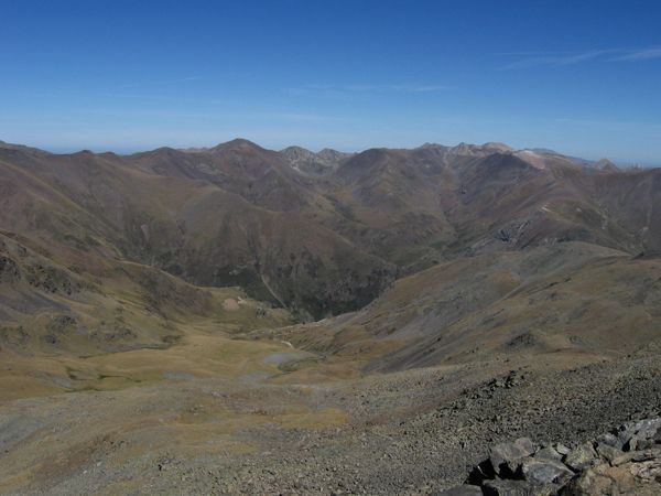 Vistas desde Puigmal Vistas desde Puigmal