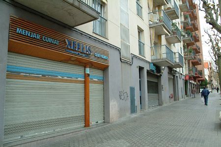 La fachada del establecimiento