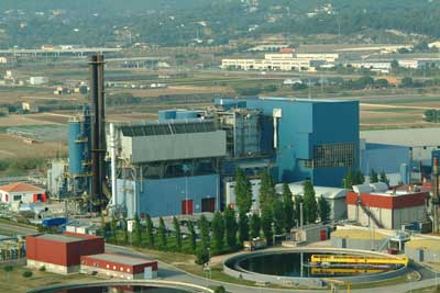 Una imagen del actual planta incineradora Una imagen del actual planta incineradora