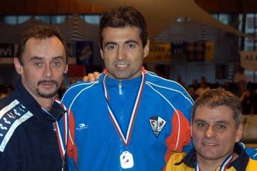 El mataroní Mario Lloret al podio El mataroní Mario Lloret al podio