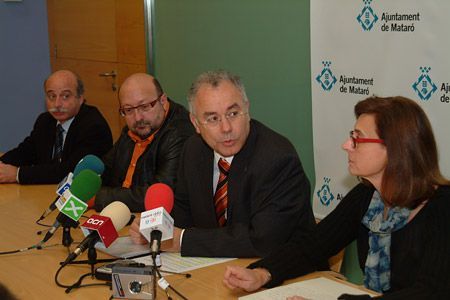 Un momento de la rueda de prensa Un momento de la rueda de prensa