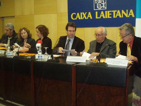Un momento de la firma