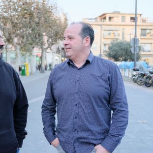 Raúl Yeste i Beni Jurado, dos dels promotors de Cerdañola Directo. Foto: R. G.