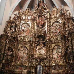 El retaule barroc de l'Església de Santa Maria d'Arenys de Mar