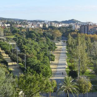 Vista aèria del Nou Parc Central. Foto: R. G. Vista aèria del Nou Parc Central. Foto: R. G.
