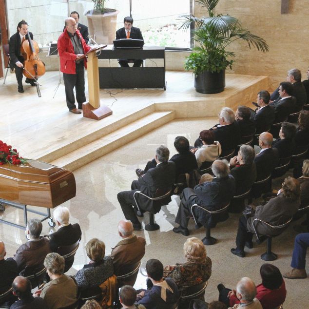 Funeral al Tanatori de Mataró Funeral al Tanatori de Mataró