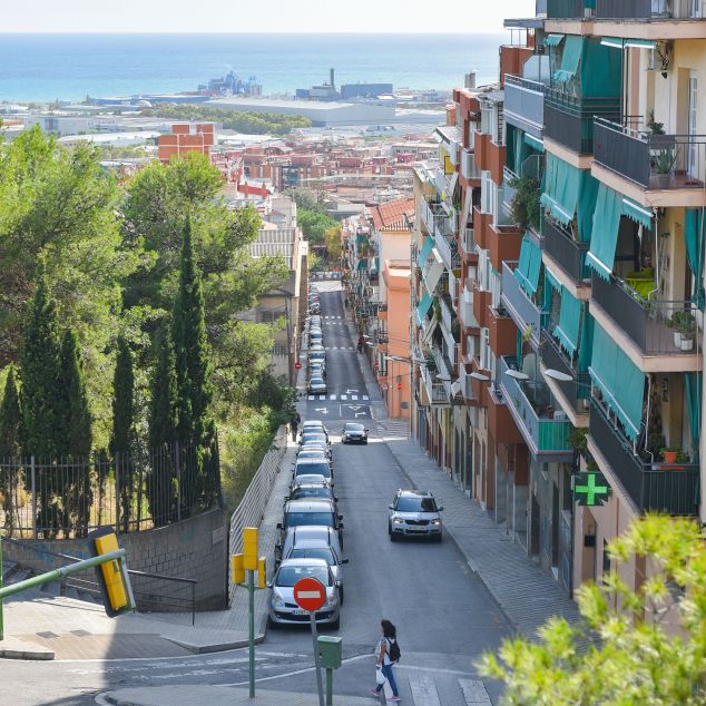 Vista de Cerdanyola, on resideix la família amb Covid-19 confinada per l'Ajuntament. Foto: R. Gallofré