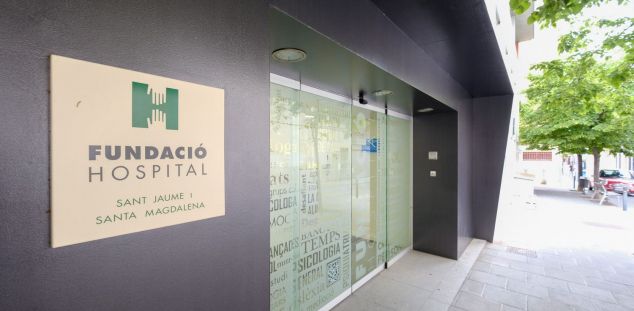 Façana de la Fundació Hospital. Foto: Arxiu Façana de la Fundació Hospital. Foto: Arxiu