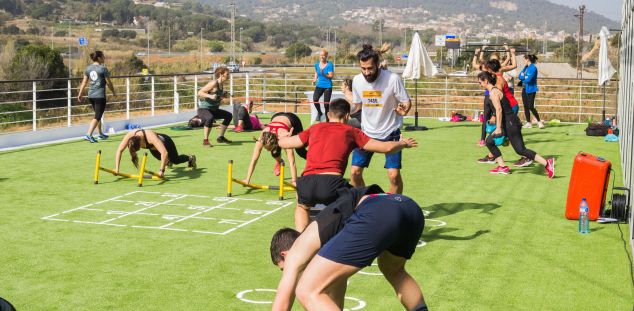 L'espai outdoor de 200 metres quadrats. Foto: El Sorrall.