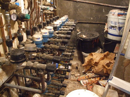 El aspecto que muestra la sala de contadores