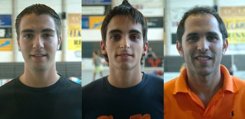 Los tres fichajes: Marc Roca, Ferran Formatjé y Roger Fernàndez Los tres fichajes: Marc Roca, Ferran Formatjé y Roger Fernàndez