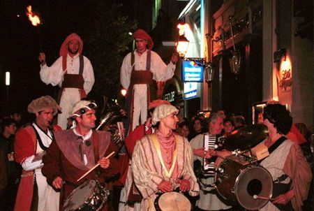 Imatge d'un dels seus espectacles al carrer