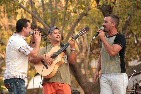 Uno de los conciertos de la fiesta popular
