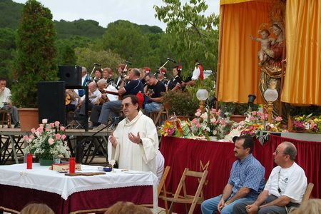 Un instant de la missa de l'any passat Un instant de la missa de l'any passat
