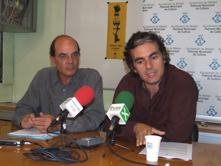 Marfà y Penedès durante la rueda de prensa Marfà y Penedès durante la rueda de prensa