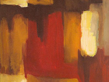 Uno de los cuadros del artista aragonés